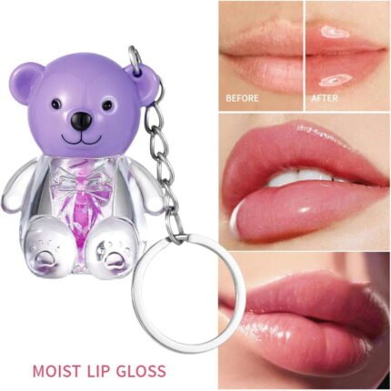 Teddy Keychain Lipgloss