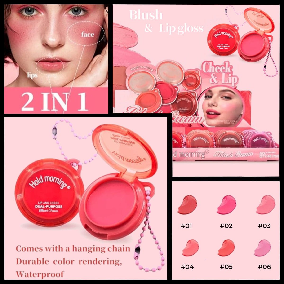 holdmorning dual blush creame 1
