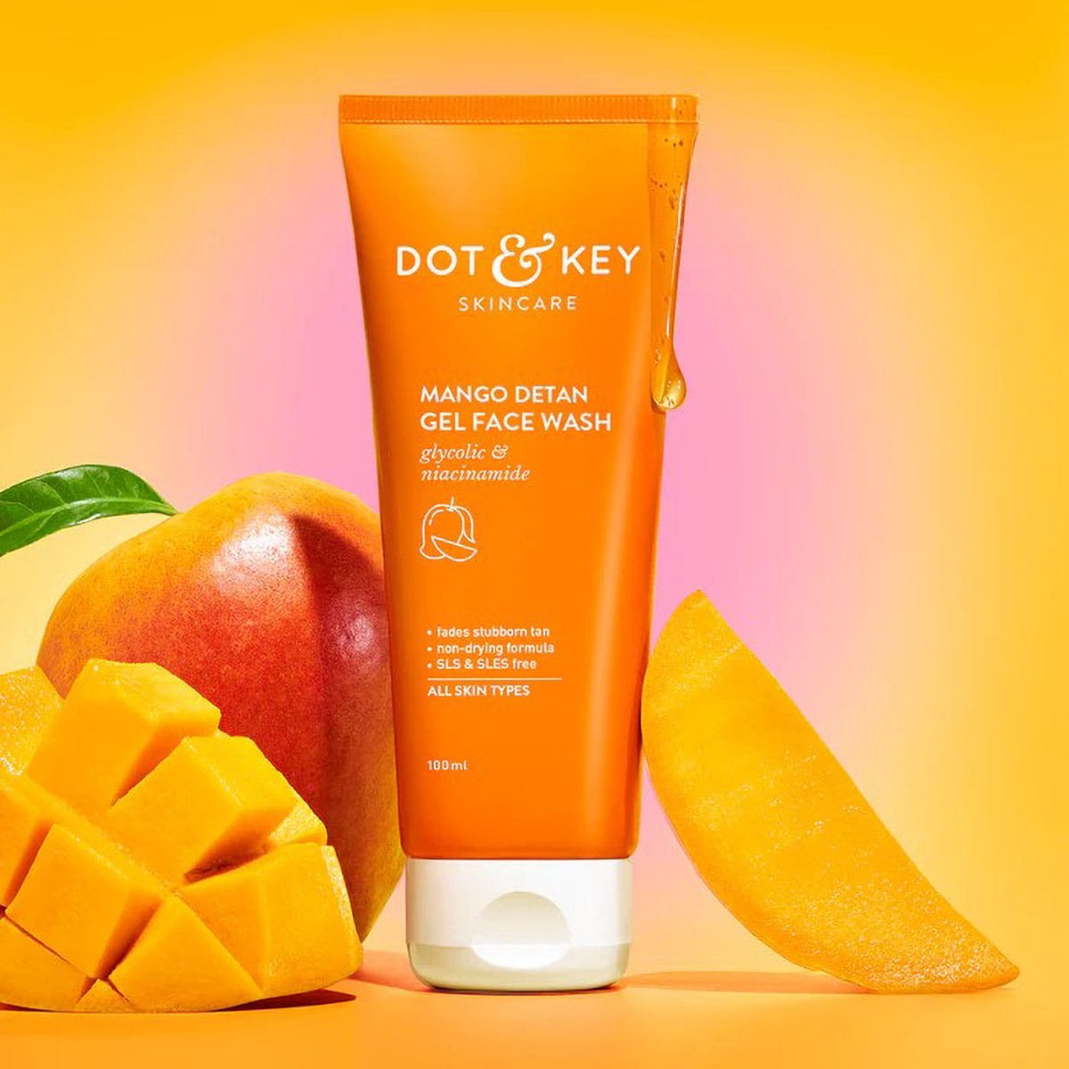 Dot & Key Mango Detan Gel Face Wash 1